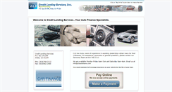 Desktop Screenshot of clsautoloans.com